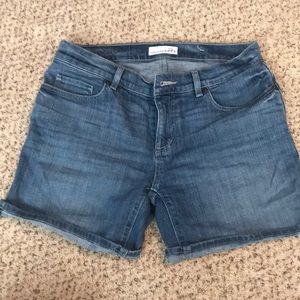 Low Rise Jean Shorts